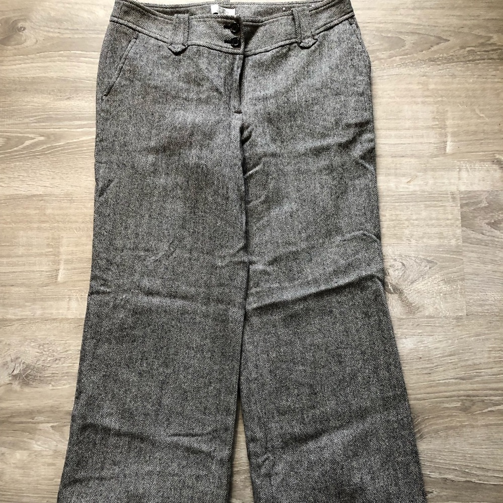 Ann Taylor Loft Marissa herringbone pant size 12